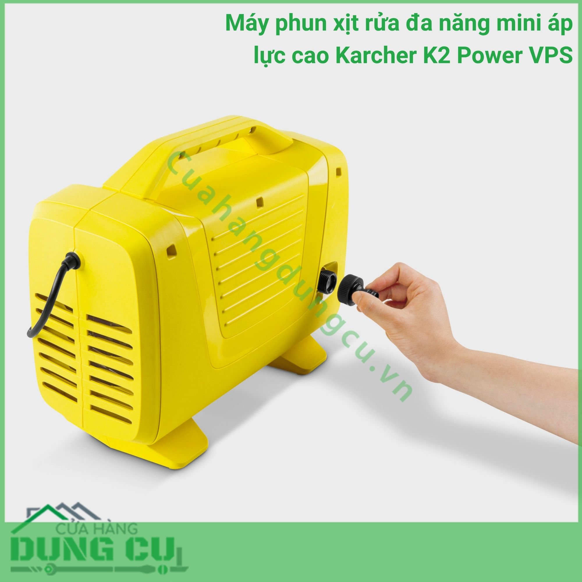 Máy phun xịt rửa đa năng mini áp lực cao Karcher K2 Power VPS - 1 118-001 0