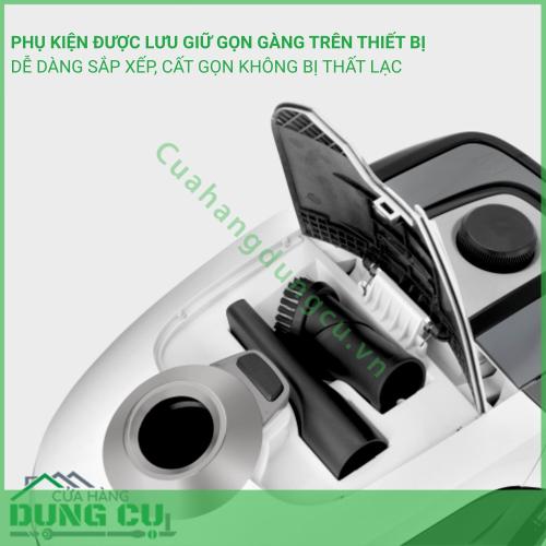 Máy hút bụi gia đình dùng túi lọc VC2 White - 1 198-030 0
