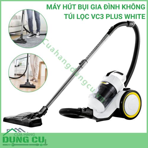 Máy hút bụi gia đình không túi lọc VC3 Plus White - 1 198-050 0