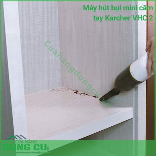 Máy hút bụi mini cầm tay Karcher VHC 2 - 1 198-4000 0