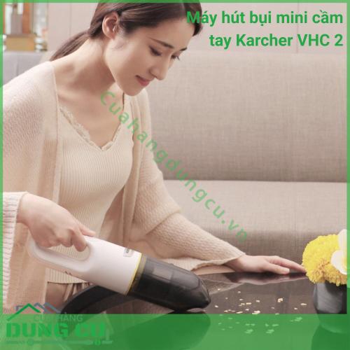 Máy hút bụi mini cầm tay Karcher VHC 2 - 1 198-4000 0