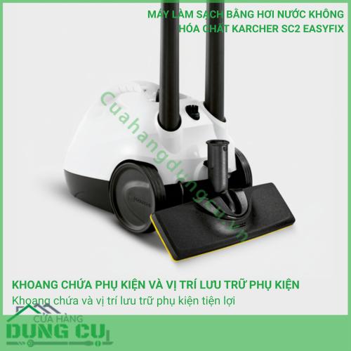 Máy làm sạch bằng hơi nước không hóa chất Karcher SC2 Easyfix - 1 512-600 0