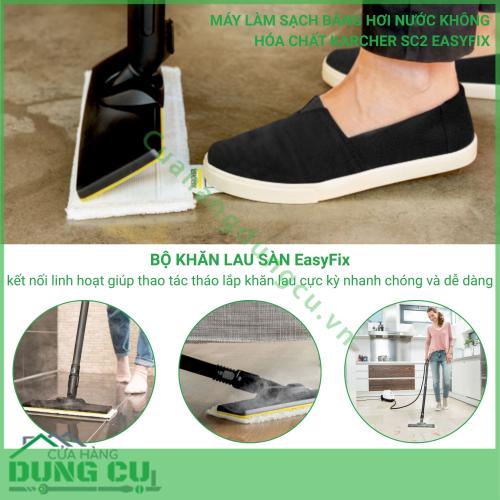 Máy làm sạch bằng hơi nước không hóa chất Karcher SC2 Easyfix - 1 512-600 0