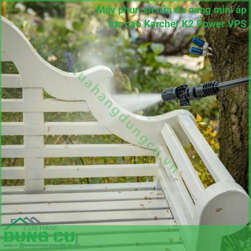 Máy phun xịt rửa đa năng mini áp lực cao Karcher K2 Power VPS - 1 118-001 0