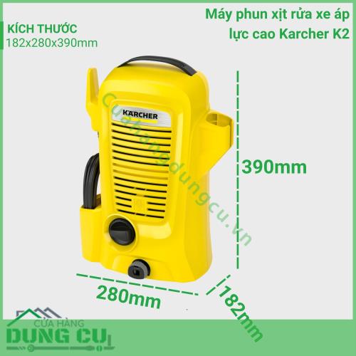 Máy phun xịt rửa xe gia đình áp lực cao Karcher K2 Universal Edition OJ EU - 1 673-003 0