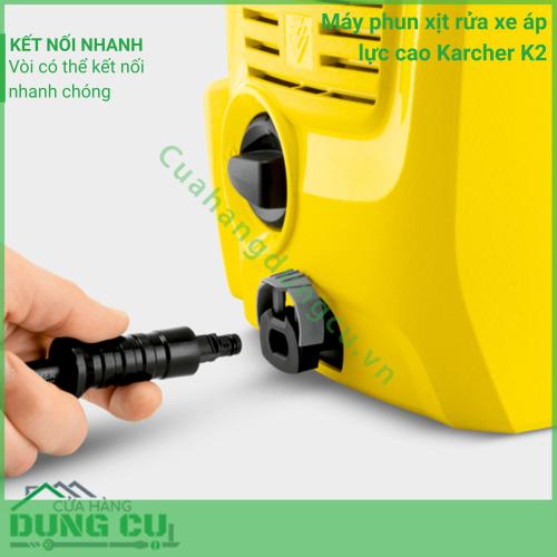 Máy phun xịt rửa xe gia đình áp lực cao Karcher K2 Universal Edition OJ EU - 1 673-003 0