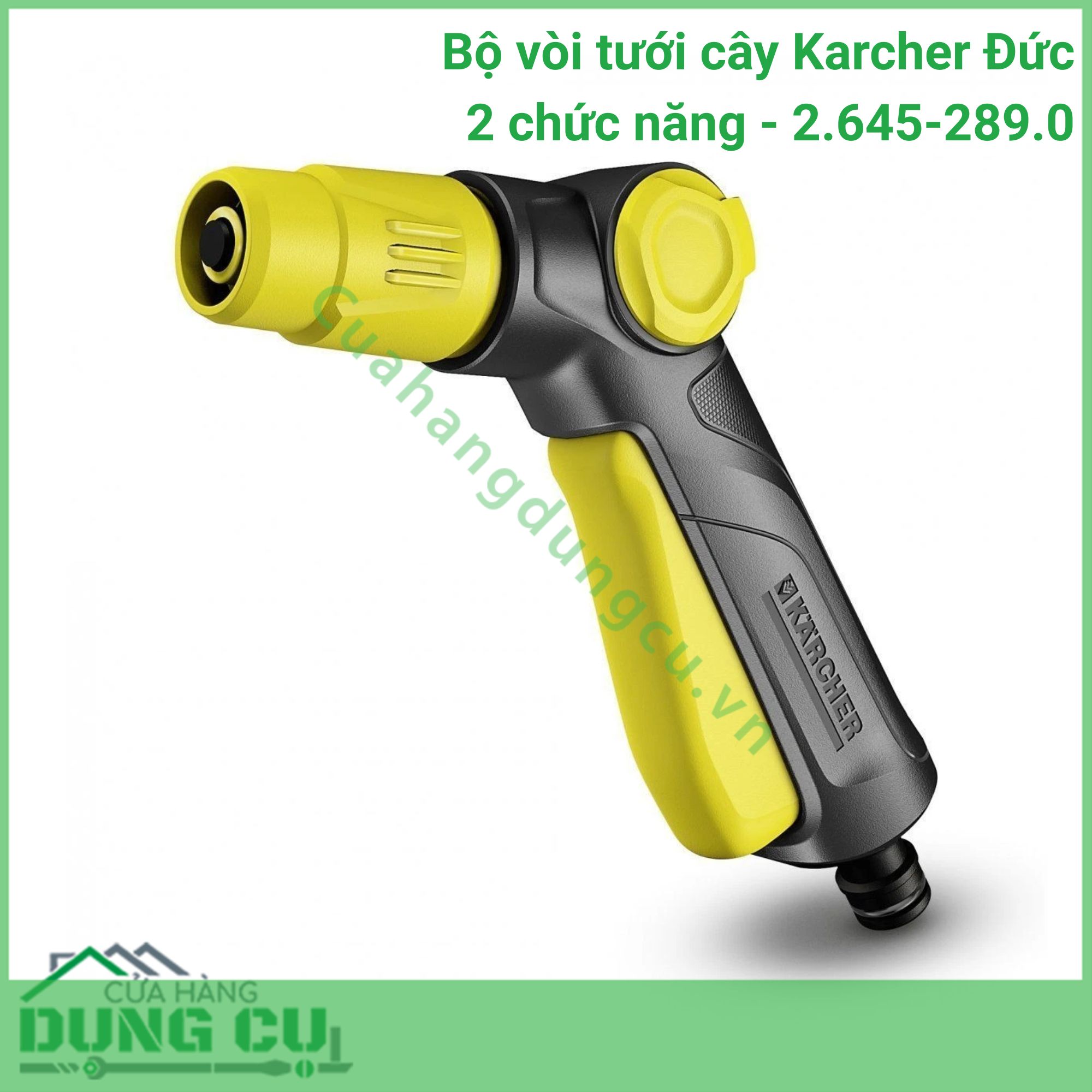 Bộ vòi tưới cây Karcher Đức 2 chức năng - 2 645-289 0