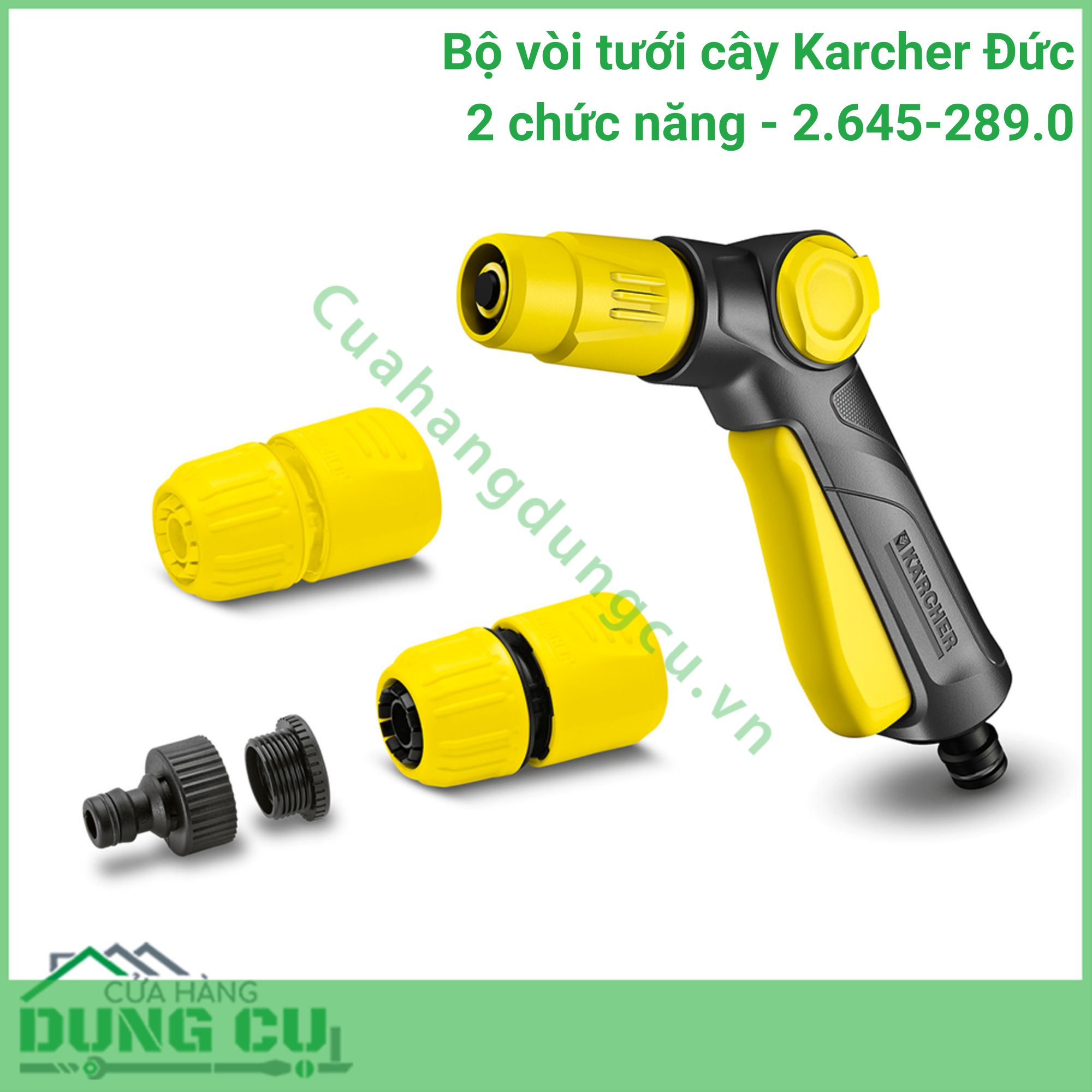 Bộ vòi tưới cây Karcher Đức 2 chức năng - 2 645-289 0