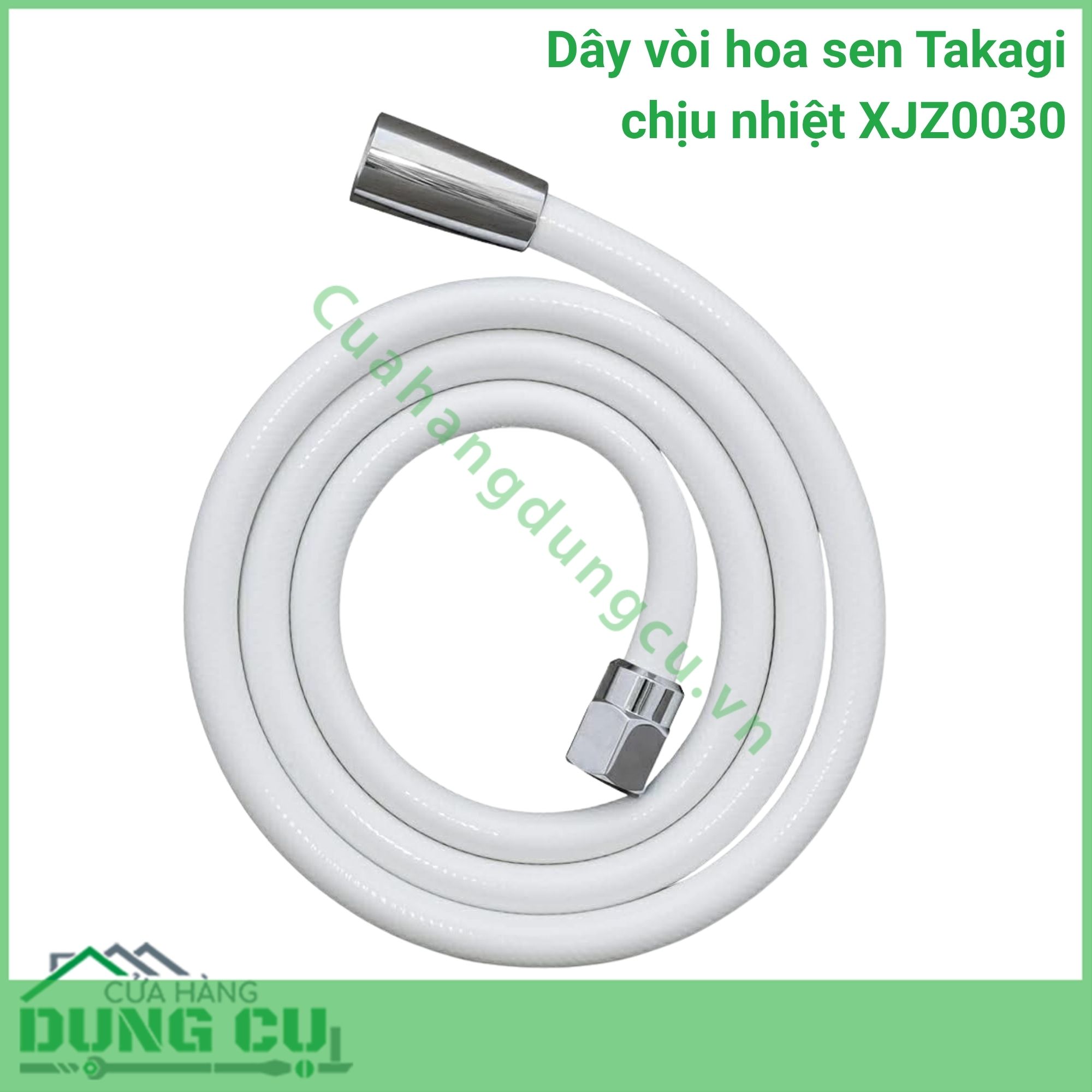 Dây vòi hoa sen Takagi chịu nhiệt XJZ0030 -1 6m