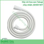 Dây vòi hoa sen Takagi chịu nhiệt JSH001WT - 1.6m