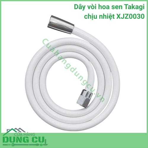 Dây vòi hoa sen Takagi chịu nhiệt XJZ0030 -1 6m
