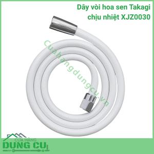 Dây vòi hoa sen Takagi cút nối đồng chịu nhiệt XJZ0030 -1.6m
