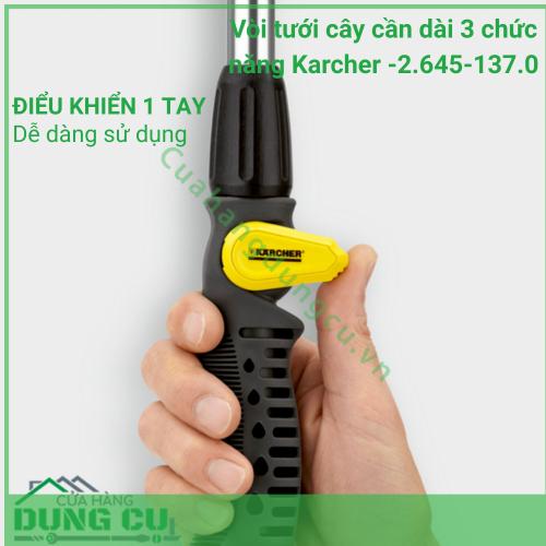 Vòi tưới cây cần dài 3 chức năng Karcher -2 645-137 0