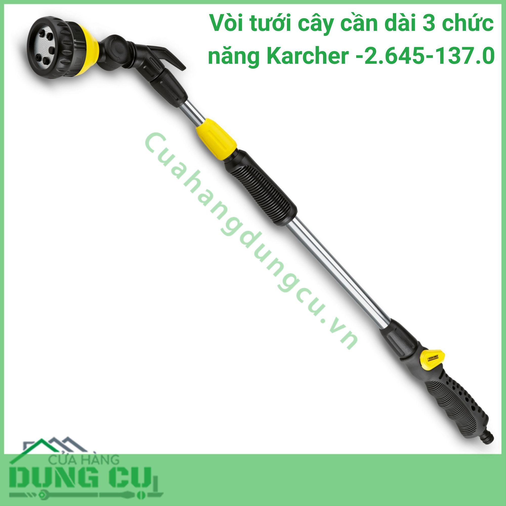 Vòi tưới cây cần dài 3 chức năng Karcher -2 645-137 0