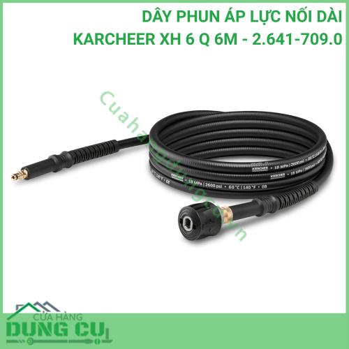 Dây Phun Áp Lực Nối Dài Karcher XH 6 Q 6m Sức Mạnh Bền Bỉ Tối Ưu Hiệu Năng Vệ Sinh Đỉnh Cao - 2 641-709 0