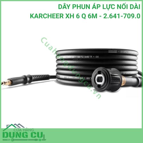 Dây Phun Áp Lực Nối Dài Karcher XH 6 Q 6m Sức Mạnh Bền Bỉ Tối Ưu Hiệu Năng Vệ Sinh Đỉnh Cao - 2 641-709 0