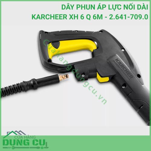 Dây Phun Áp Lực Nối Dài Karcher XH 6 Q 6m Sức Mạnh Bền Bỉ Tối Ưu Hiệu Năng Vệ Sinh Đỉnh Cao - 2 641-709 0