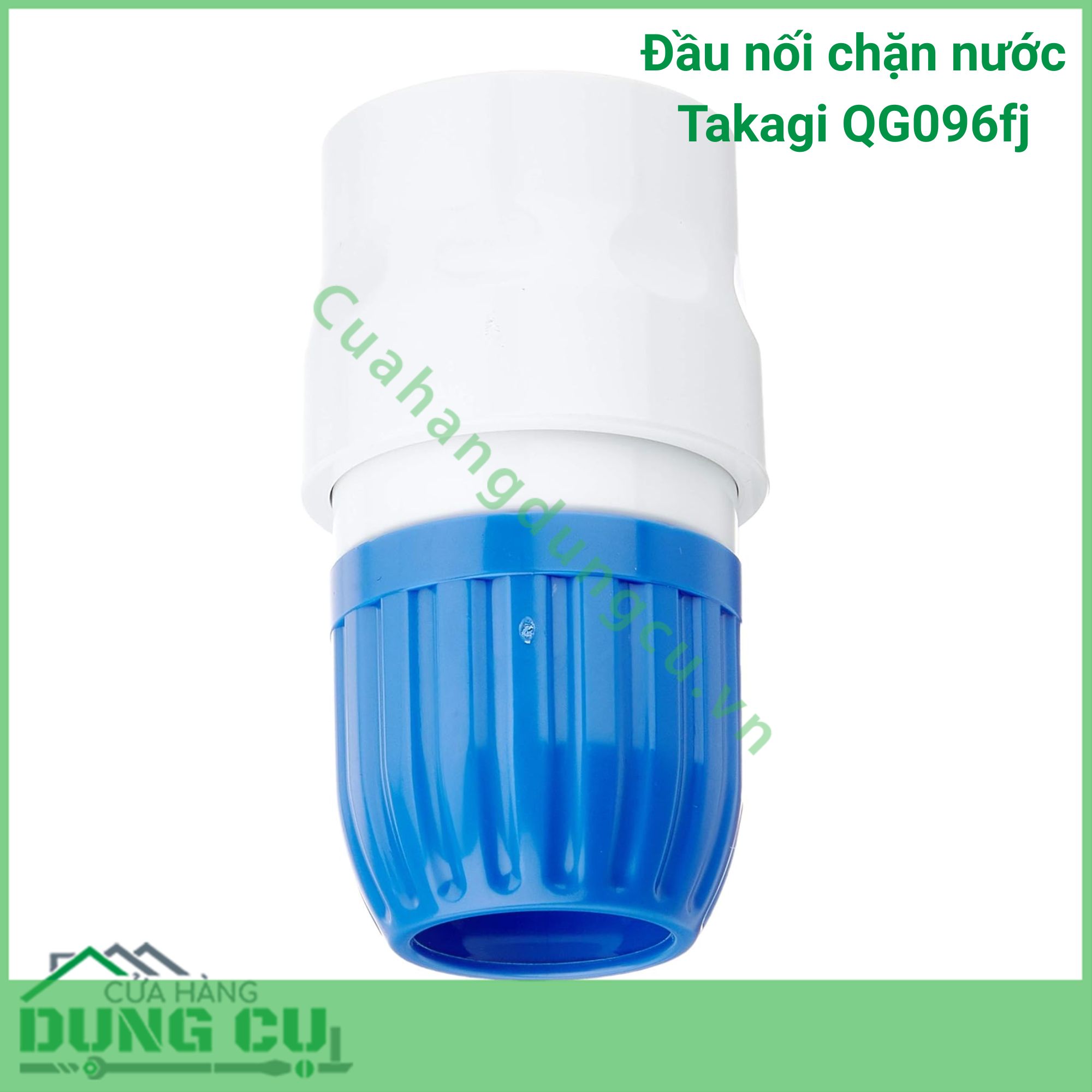 Đầu Nối Chặn Nước Takagi QG096fj Tiện Lợi Tối Đa Tiết Kiệm Vượt Trội cho Vườn Nhà Bạn