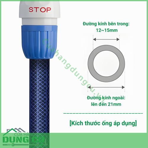 Đầu Nối Chặn Nước Takagi QG096fj Tiện Lợi Tối Đa Tiết Kiệm Vượt Trội cho Vườn Nhà Bạn