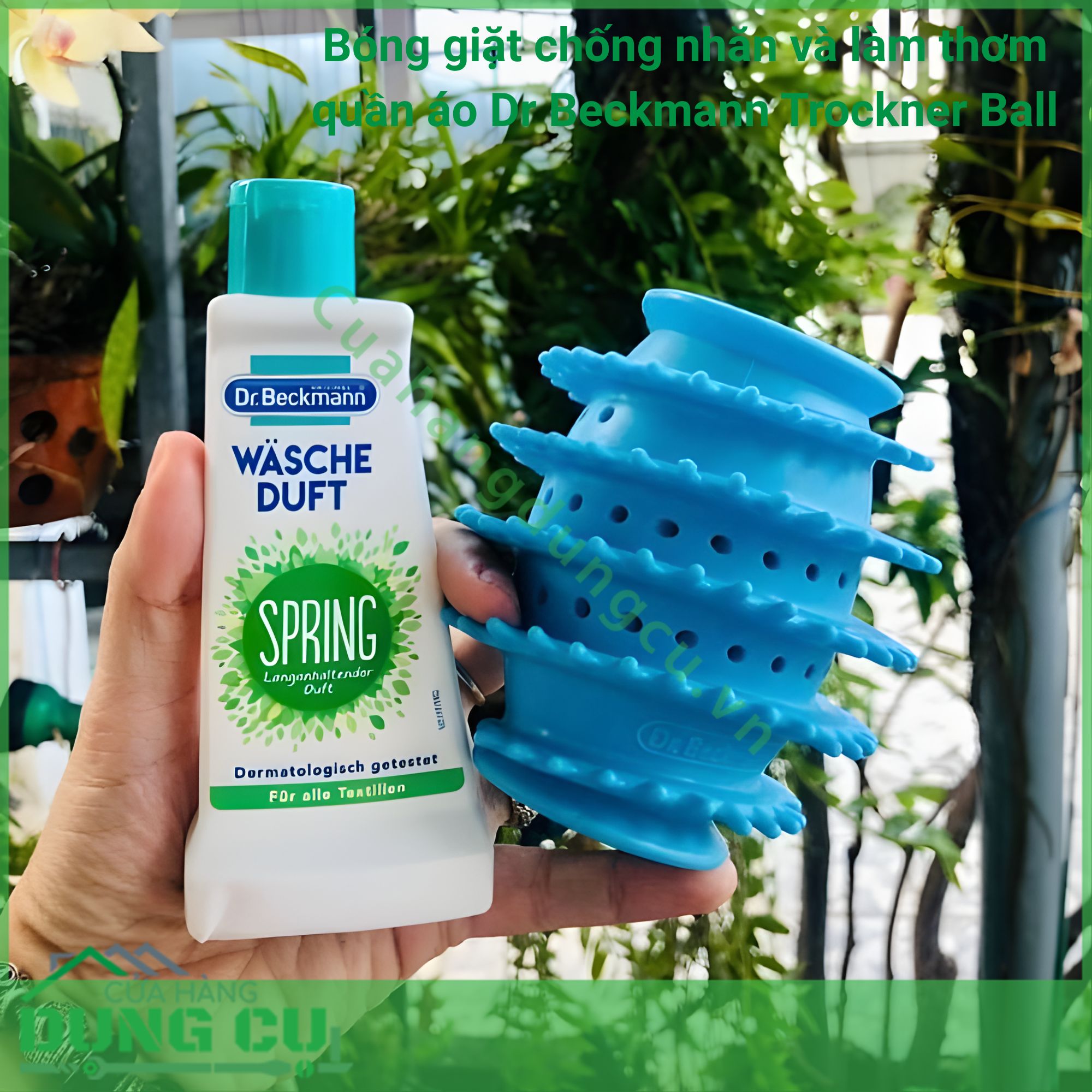 Bóng giặt chống nhăn và làm thơm quần áo Dr Beckmann Trockner Ball