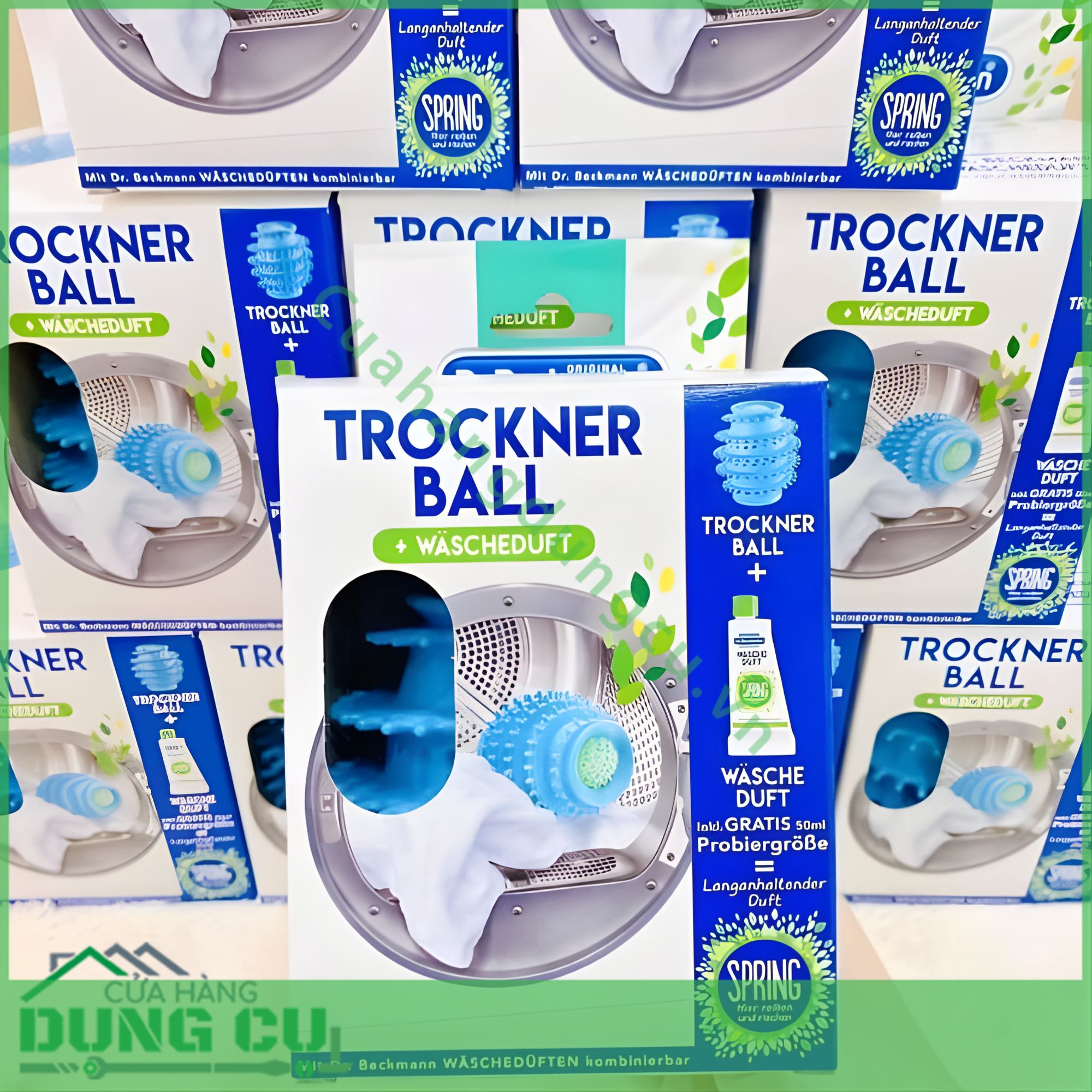Bóng giặt chống nhăn và làm thơm quần áo Dr Beckmann Trockner Ball