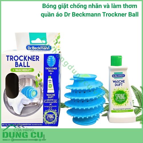 Bóng giặt chống nhăn và làm thơm quần áo Dr Beckmann Trockner Ball