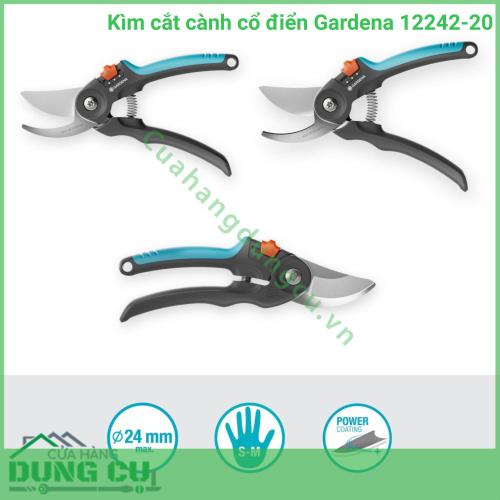 Kìm Cắt Cành Cổ Điển Gardena 12242-20 - Giải Pháp Cắt Tỉa Chuyên Nghiệp