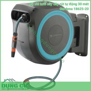 Bộ vòi tưới rút dây tự động 30m Gardena 18625-20