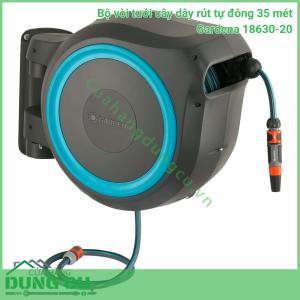 Bộ vòi tưới rút dây tự động 35m Gardena 18630-20