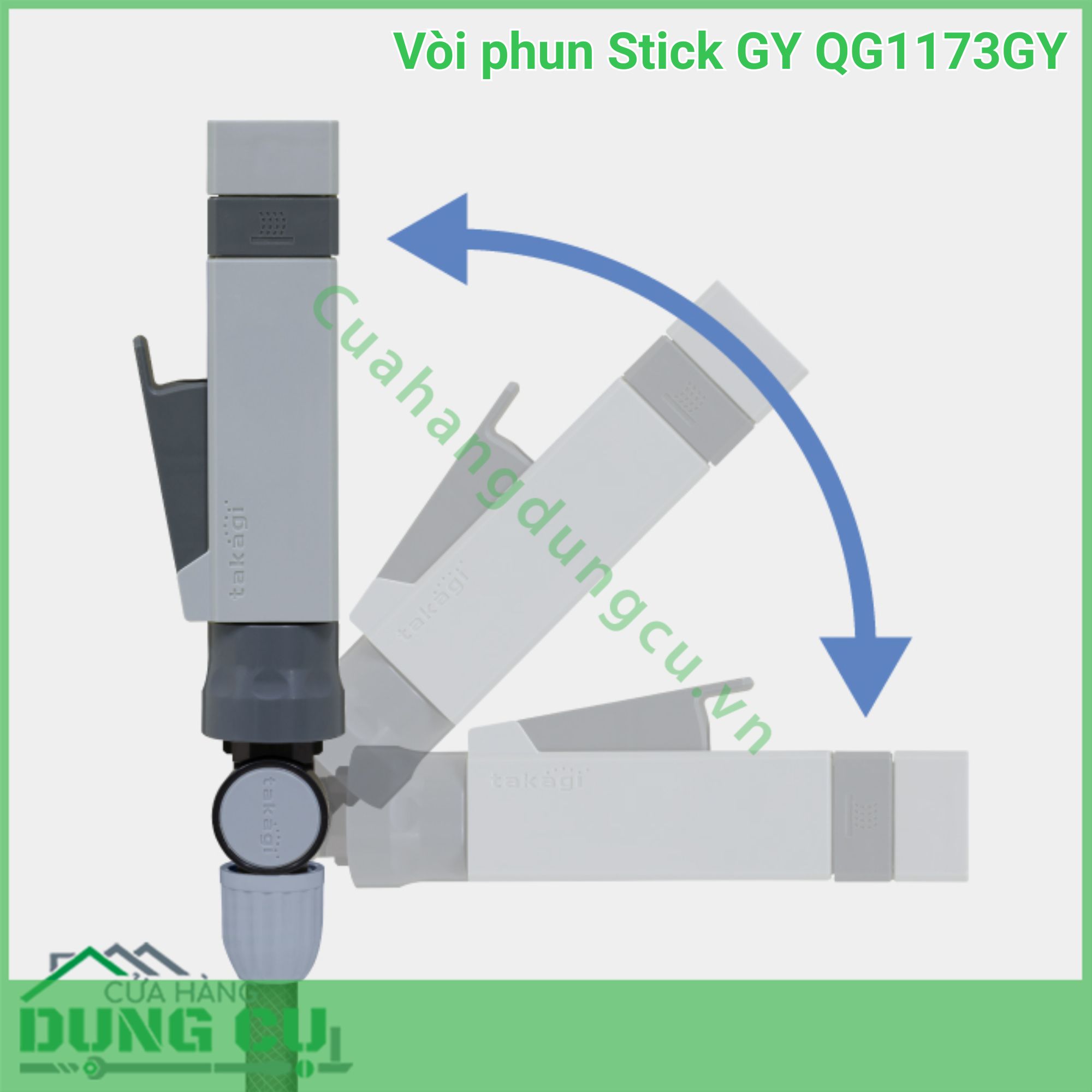 Vòi Phun Nước Stick GY QG1173GY - Trải Nghiệm Chăm Sóc Khu Vườn Thư Thái