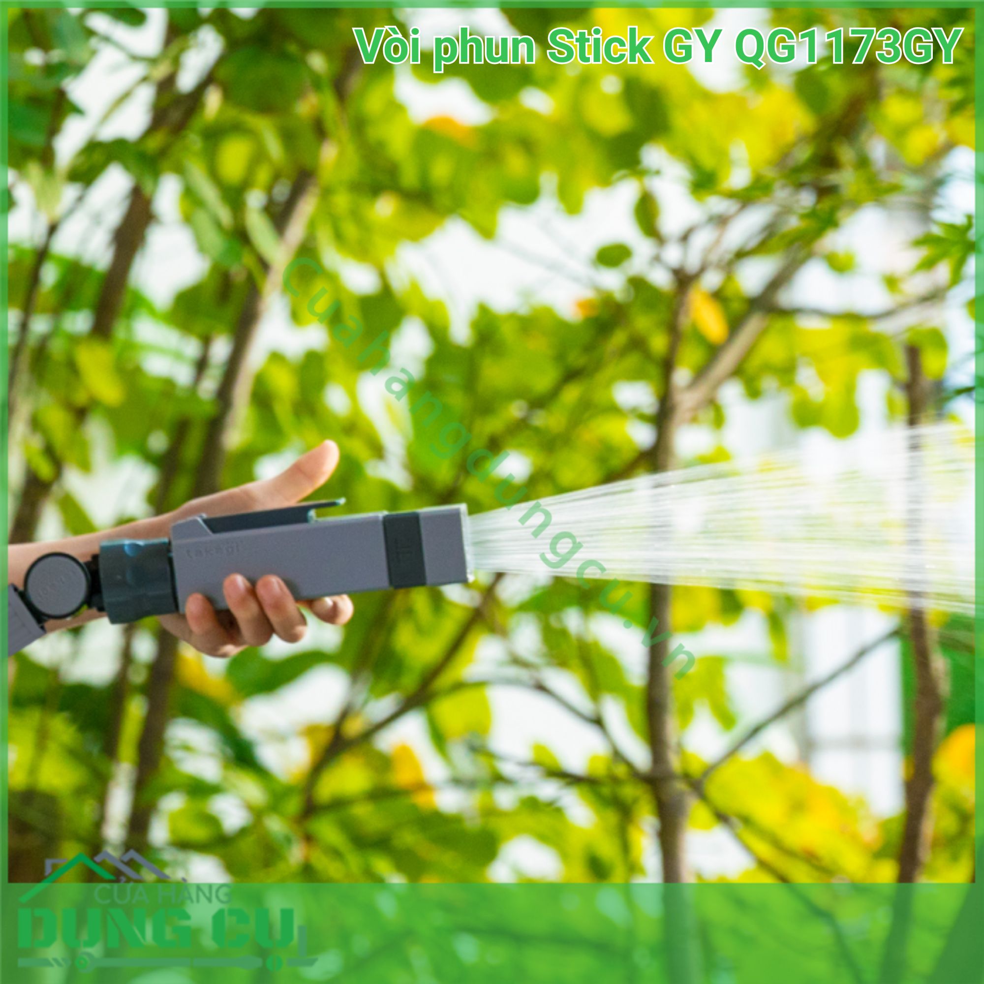 Vòi Phun Nước Stick GY QG1173GY - Trải Nghiệm Chăm Sóc Khu Vườn Thư Thái