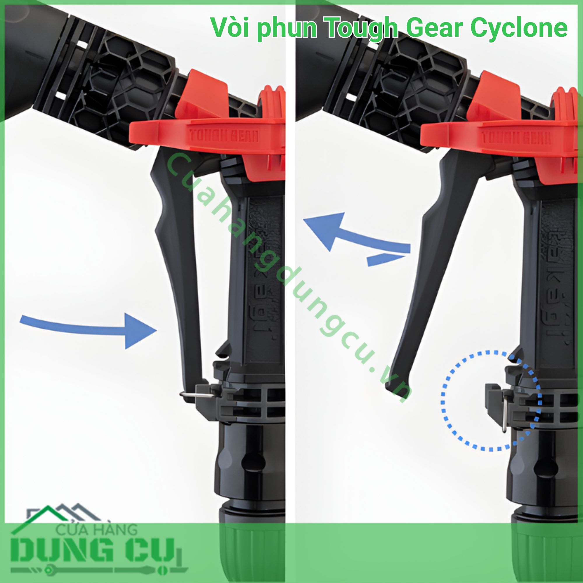 Vòi Phun Nước Tough Gear Cyclone QG559 - Hiệu Suất Xịt Rửa Kỹ Thuật Cao