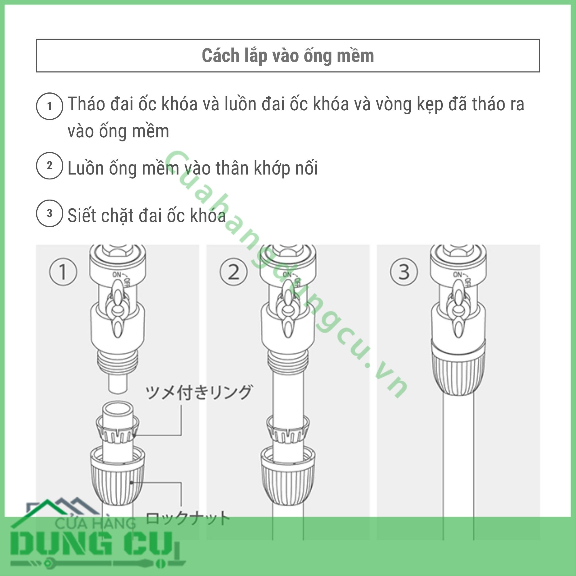 Đầu Nối Ống Nước Tích Hợp Van G036CG - Tiêu Chuẩn Kỹ Thuật Vận Hành Tối Ưu