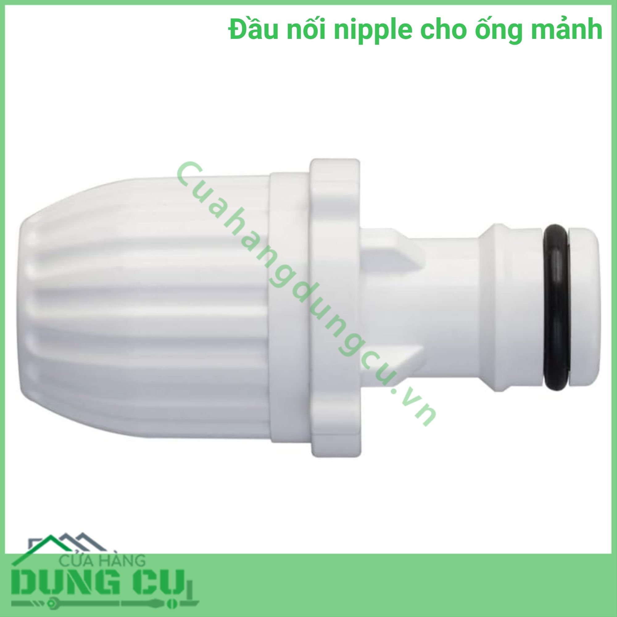 Đầu Nối Nipple Cho Ống Mảnh Slim Hose G040SH - Giải Pháp Kết Nối Nhanh Chống Rò Rỉ Tuyệt Đối