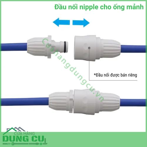 Đầu Nối Nipple Cho Ống Mảnh Slim Hose G040SH - Giải Pháp Kết Nối Nhanh Chống Rò Rỉ Tuyệt Đối