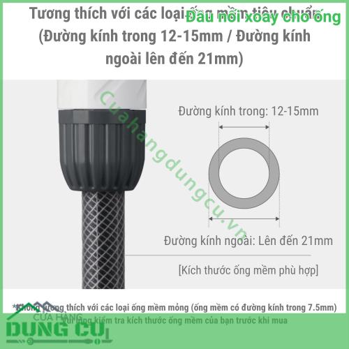 Đầu Nối Xoay 360 Độ Takagi G015CG - Giải Pháp Nối Ống Nước Chống Xoắn Từ Nhật Bản