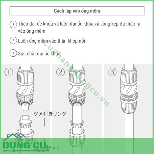 Đầu Nối Xoay 360 Độ Takagi G015CG - Giải Pháp Nối Ống Nước Chống Xoắn Từ Nhật Bản