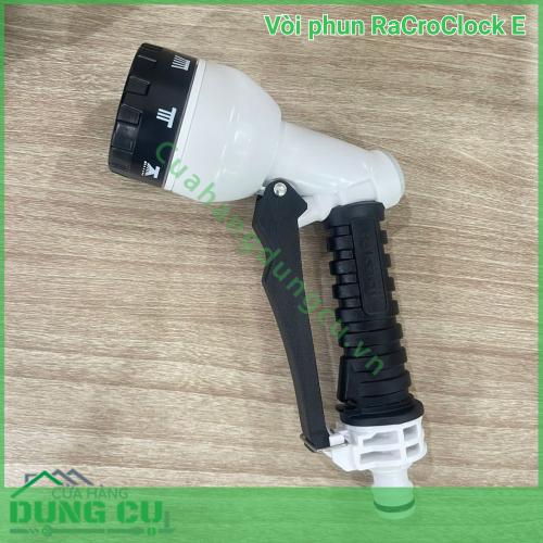 Vòi Phun Nước RaCroClock E QG551 - Giải Pháp Tưới Tiêu Và Vệ Sinh Đa Năng