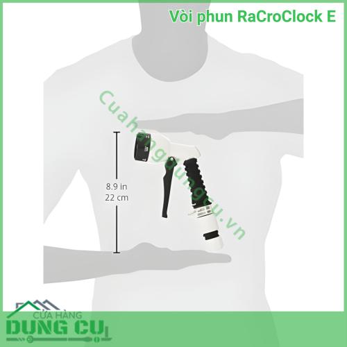 Vòi Phun Nước RaCroClock E QG551 - Giải Pháp Tưới Tiêu Và Vệ Sinh Đa Năng