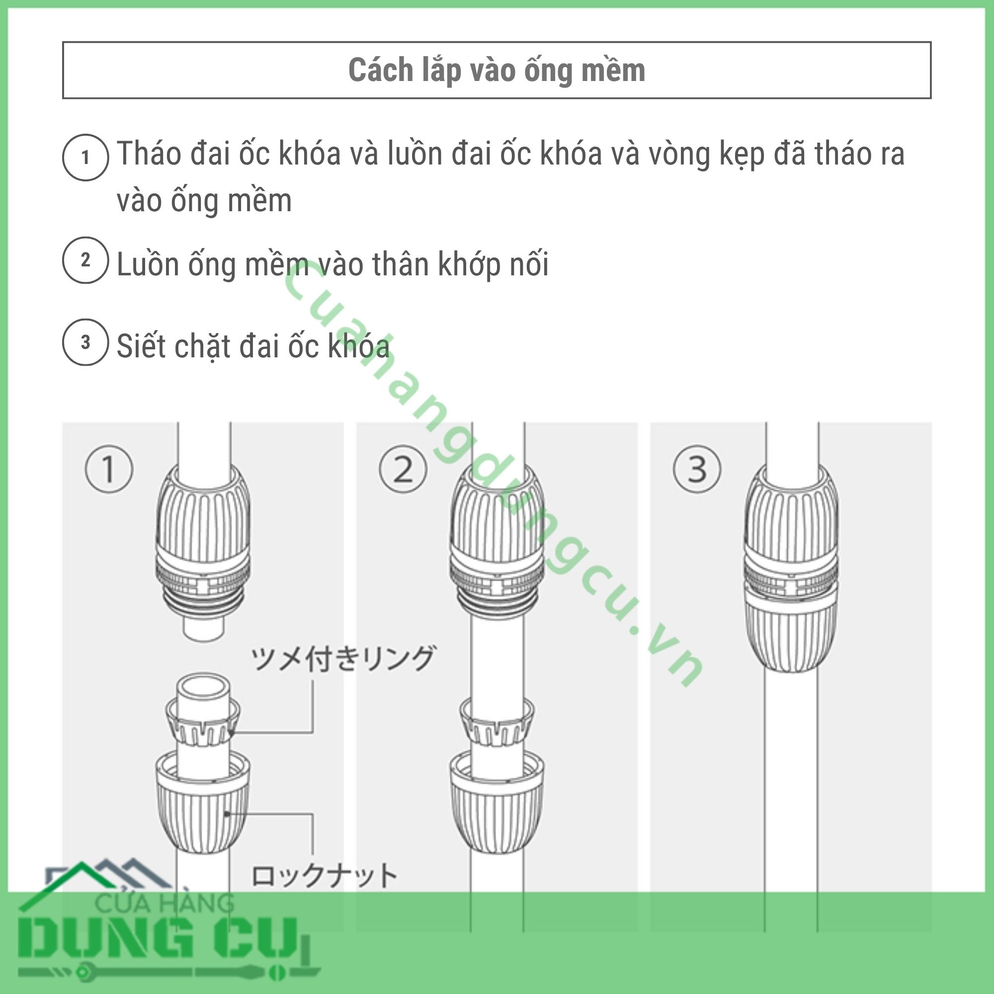 Đầu Nối Ống Nước Chuyên Dụng CG G004CG Chuẩn Mực Kỹ Thuật Cho Hệ Thống Dẫn Nước