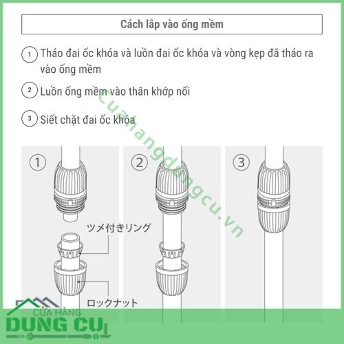 Đầu Nối Ống Nước Chuyên Dụng CG Takagi G004CG Chuẩn Mực Kỹ Thuật Cho Hệ Thống Dẫn Nước