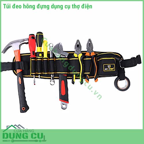 Túi Đeo Hông Chuyên Dụng Jieba JK-104 - Tiêu Chuẩn Kỹ Thuật Khắt Khe Cho Thợ Lành Nghề