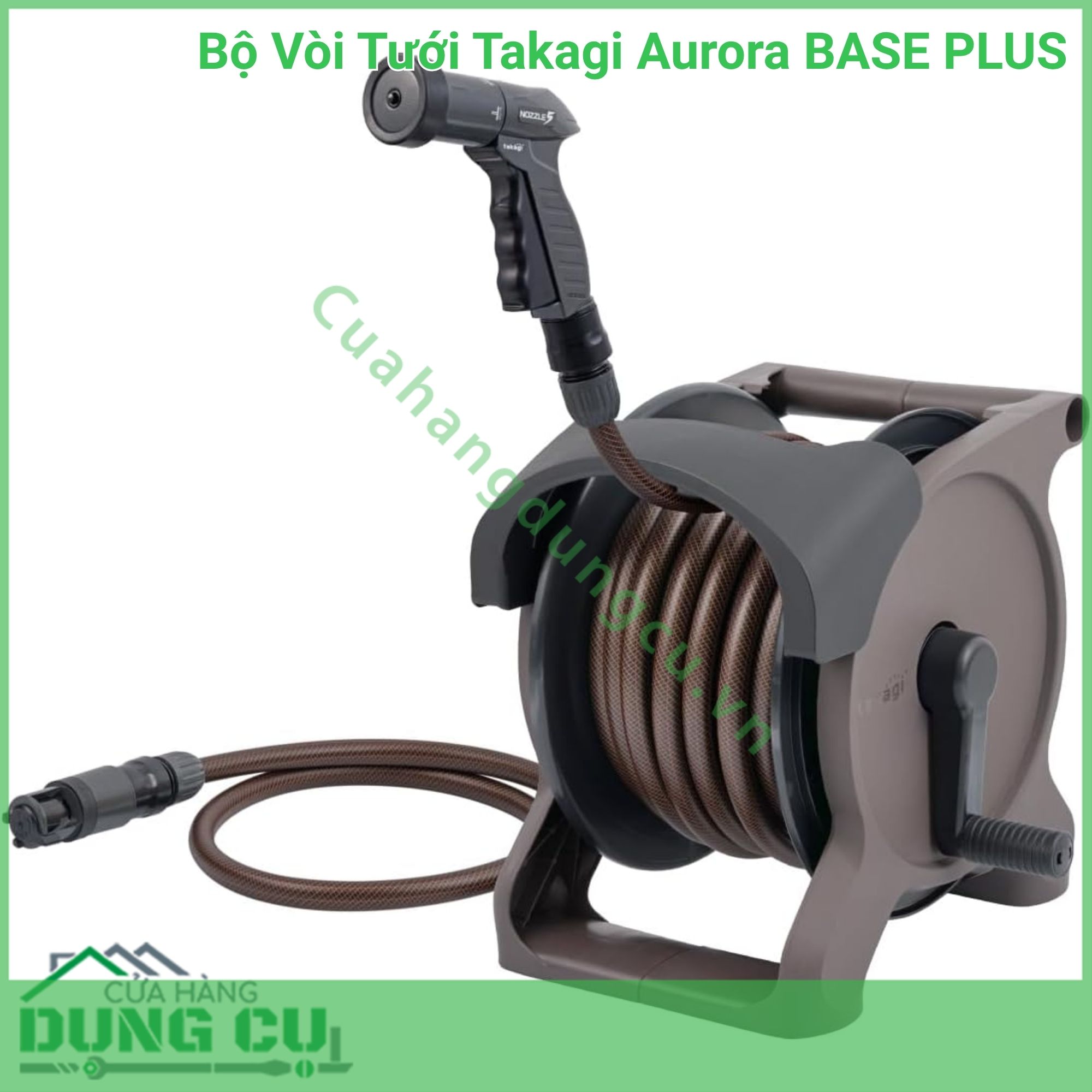 Bộ Vòi Tưới Takagi Aurora BASE PLUS 30m R1330BRA - Trải Nghiệm Chăm Sóc Không Gian Sống Đẳng Cấp