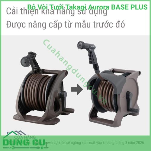 Bộ Vòi Tưới Takagi Aurora BASE PLUS 30m R1330BRA - Trải Nghiệm Chăm Sóc Không Gian Sống Đẳng Cấp