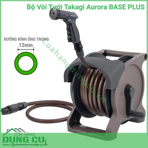 Bộ Vòi Tưới Takagi Aurora BASE PLUS 30m R1330BRA - Trải Nghiệm Chăm Sóc Không Gian Sống Đẳng Cấp