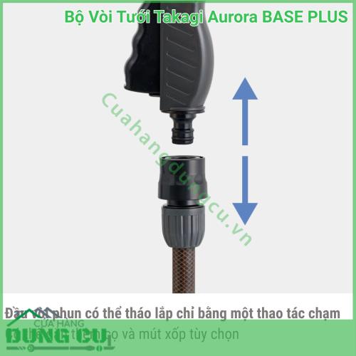 Bộ Vòi Tưới Takagi Aurora BASE PLUS 30m R1330BRA - Trải Nghiệm Chăm Sóc Không Gian Sống Đẳng Cấp