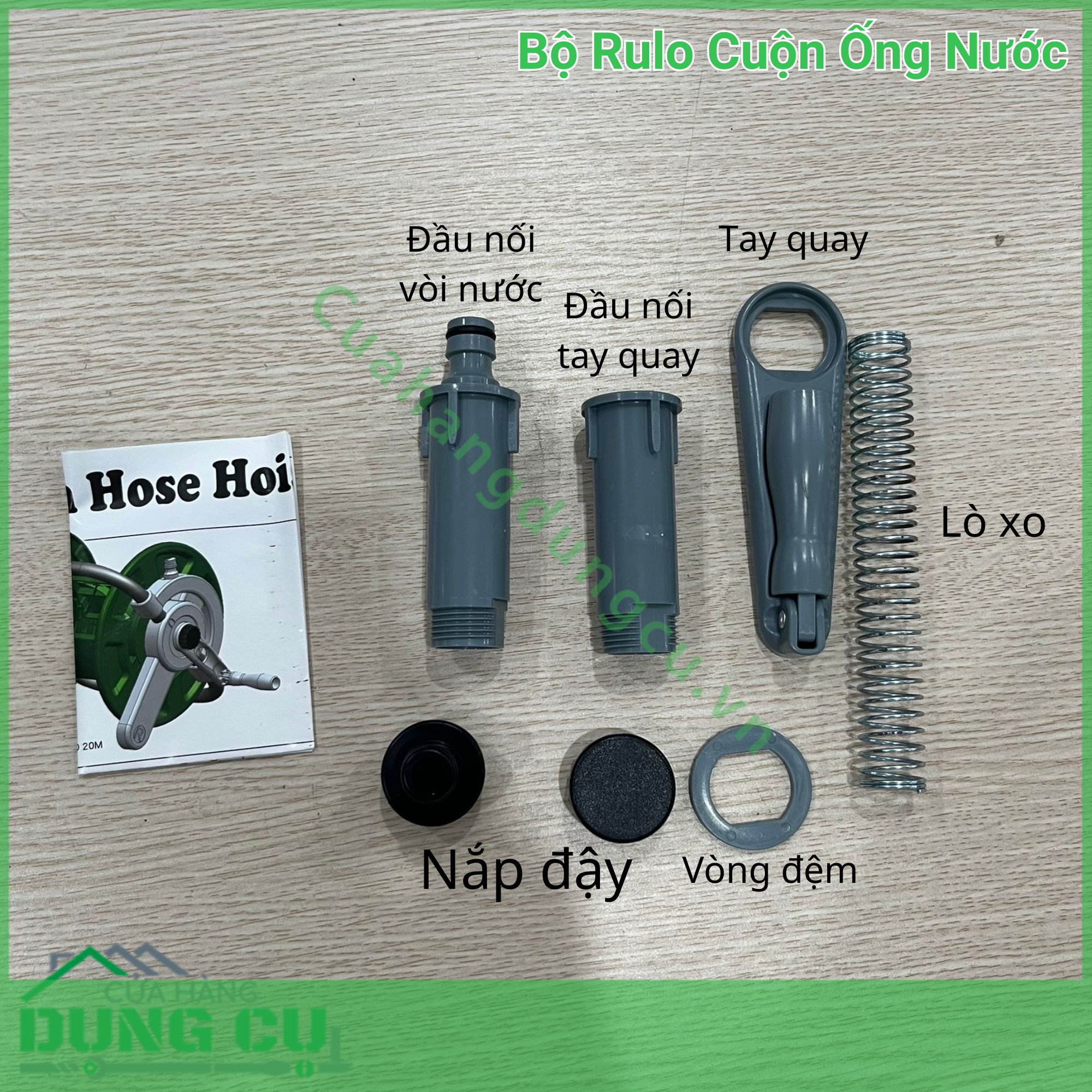 Rulo Cuộn Ống Nước AquaMate HR-415 - Điểm Nhấn Tinh Tế Cho Khu Vườn Hiện Đại