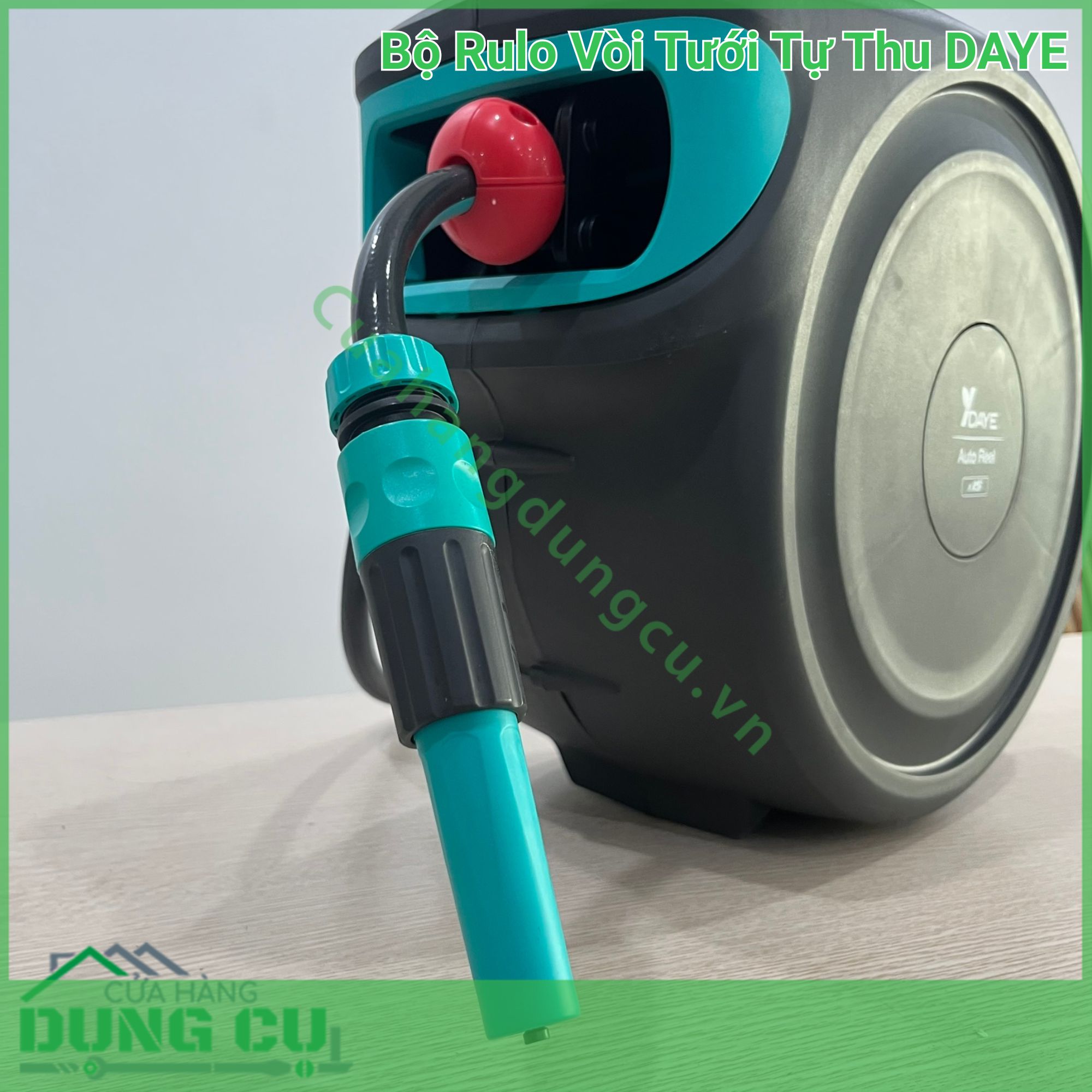 Bộ Rulo Vòi Tưới Tự Thu DAYE - Giải Pháp Chăm Sóc Sân Vườn Tiện Ích Toàn Diện