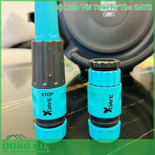 Bộ Rulo Vòi Tưới Tự Thu DAYE - Giải Pháp Chăm Sóc Sân Vườn Tiện Ích Toàn Diện