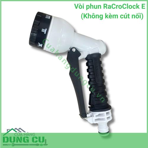 Vòi Phun Nước Takagi RaCroClock E (Không Cút Nối) - Giải Pháp Tưới Tiêu Và Vệ Sinh Chuyên Nghiệp